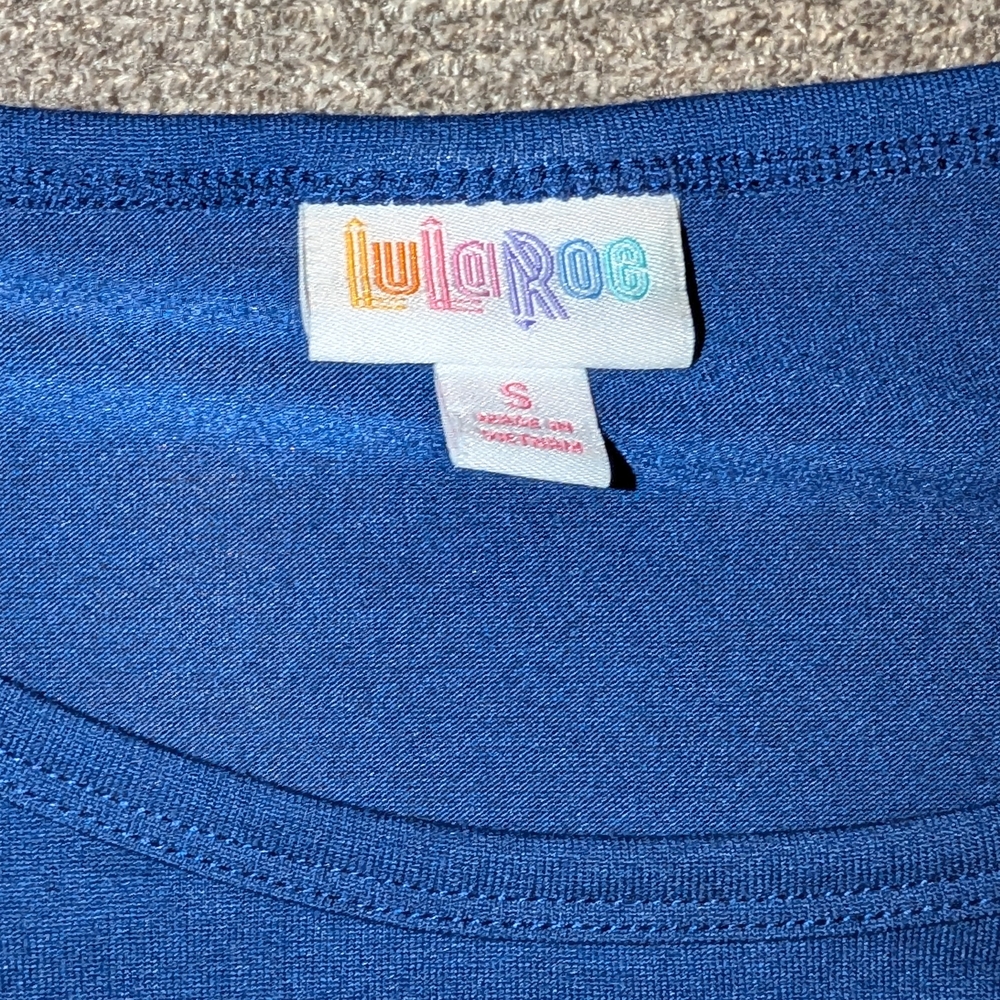 LuLaRoe Blue Dress